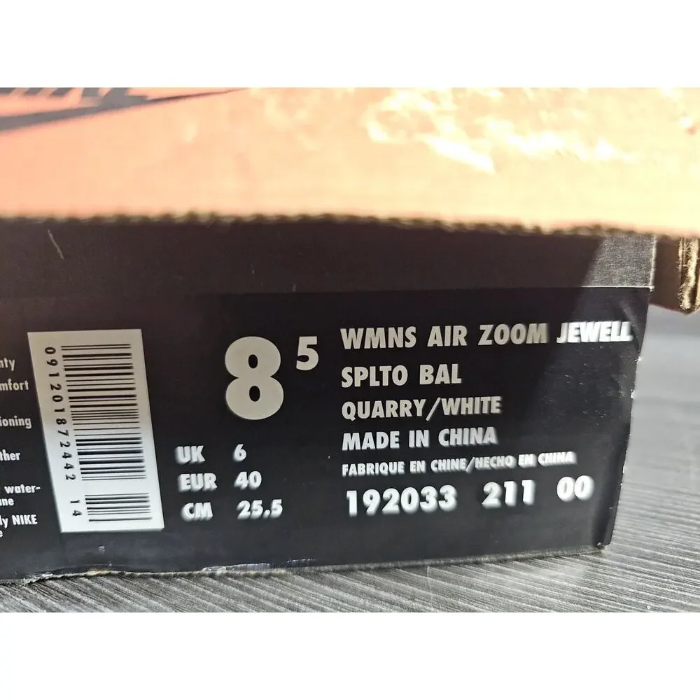 Nike Air Zoom Jewel 192033 Women's Sz 8.5 Leather Golf Shoes With The Box